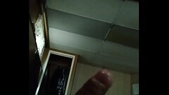 Brown Big Dick Jerked With Lots of Lube. Thumb