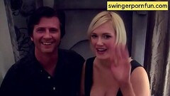 Hotwife sucks off Cameraman before fucking her Husband Thumb