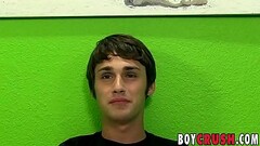 Sweet twink teases ass and jerks off until he cums Thumb