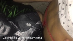 Cdzinha LimaSp Dando no cine com a Calcinha fio vermelha da Jessica vizinha e Blusinha da La 0803201 Thumb