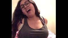 Cute pregnant Mexican, masturbating. Thumb