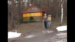 Pretty amateur slut enjoys 69 and rides old dude wildly Thumb