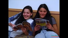 Viviann &amp_ Sofianne, Brunette Twins in the Private Casting Thumb