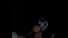 Blowjob.. wet sloppy nasty head in a mask Thumb