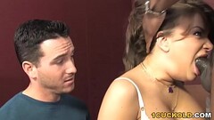 Nika Noire Gives Deepthroat Blowjob To A Big Black Cock Thumb