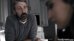 Stepteen is sexually disciplined by stepdad for being a slut Thumb