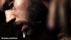 Buck Richards with Damien Stone at Bareback Inquisition Part 2 Scene 1 - Trailer preview - Bromo Thumb