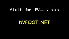 Cutie sweetheart gets her sexy toes licked and gives a hot footjob Thumb