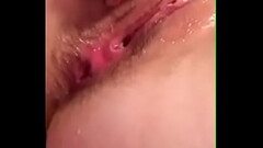 Sexy brunette British girl peeing Thumb