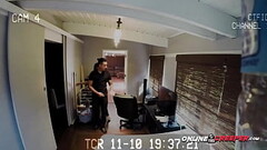 Horny Bruno subdues cleaning lady roughly into getting drilled hard and deep Thumb